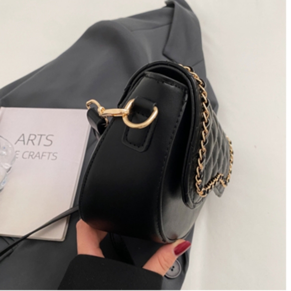 Brand New  Small Women Saddle Shoulder Bags PU Leather Crossbody … - Picture 3 of 6